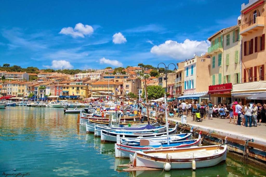Jardin Prive Ds Le Centre De Cassis - Parking - Plage A 500M Ngoại thất bức ảnh